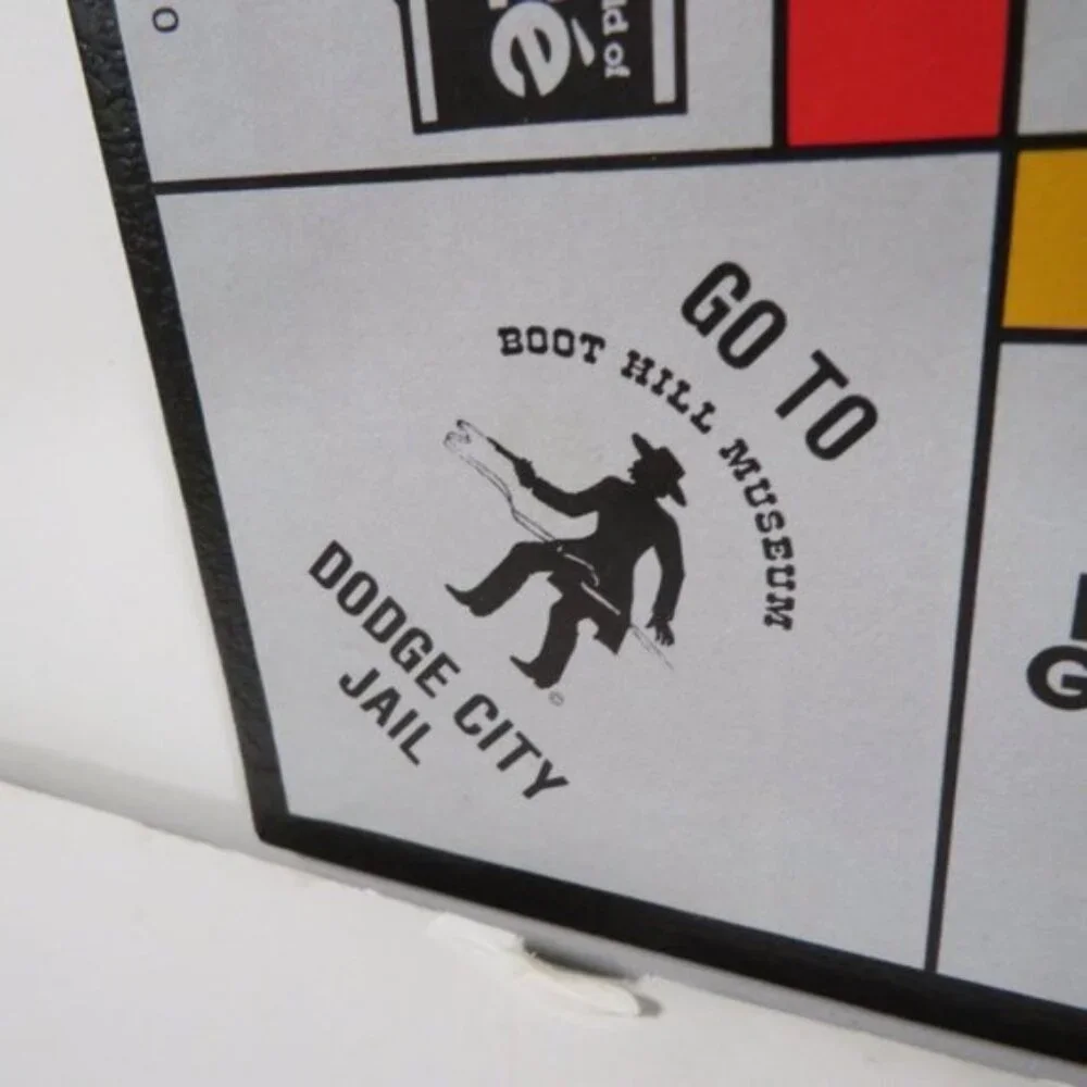 Sunfloweropoly Kansas Advertising Trivia Monopoly Board Game (Complete)